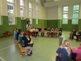 Trommelworkschop Klasse 1