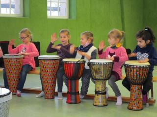 Trommelworkschop Klasse 1