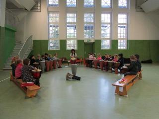 Trommelworkschop Klasse 1