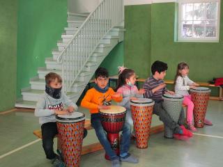 Trommelworkschop Klasse 1
