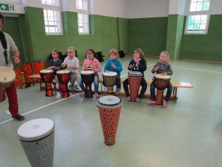 Trommelworkschop Klasse 1