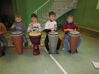 Trommelworkschop Klasse 1
